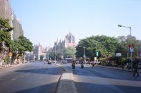 Mumbai ulice a Victori terminus